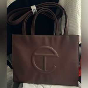 Dark Brown Telfar Bag